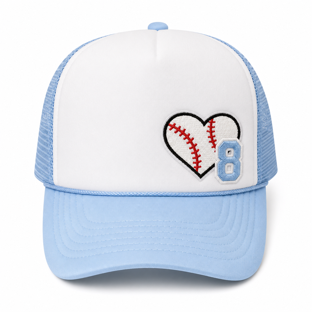 Sports Heart Trucker Hat